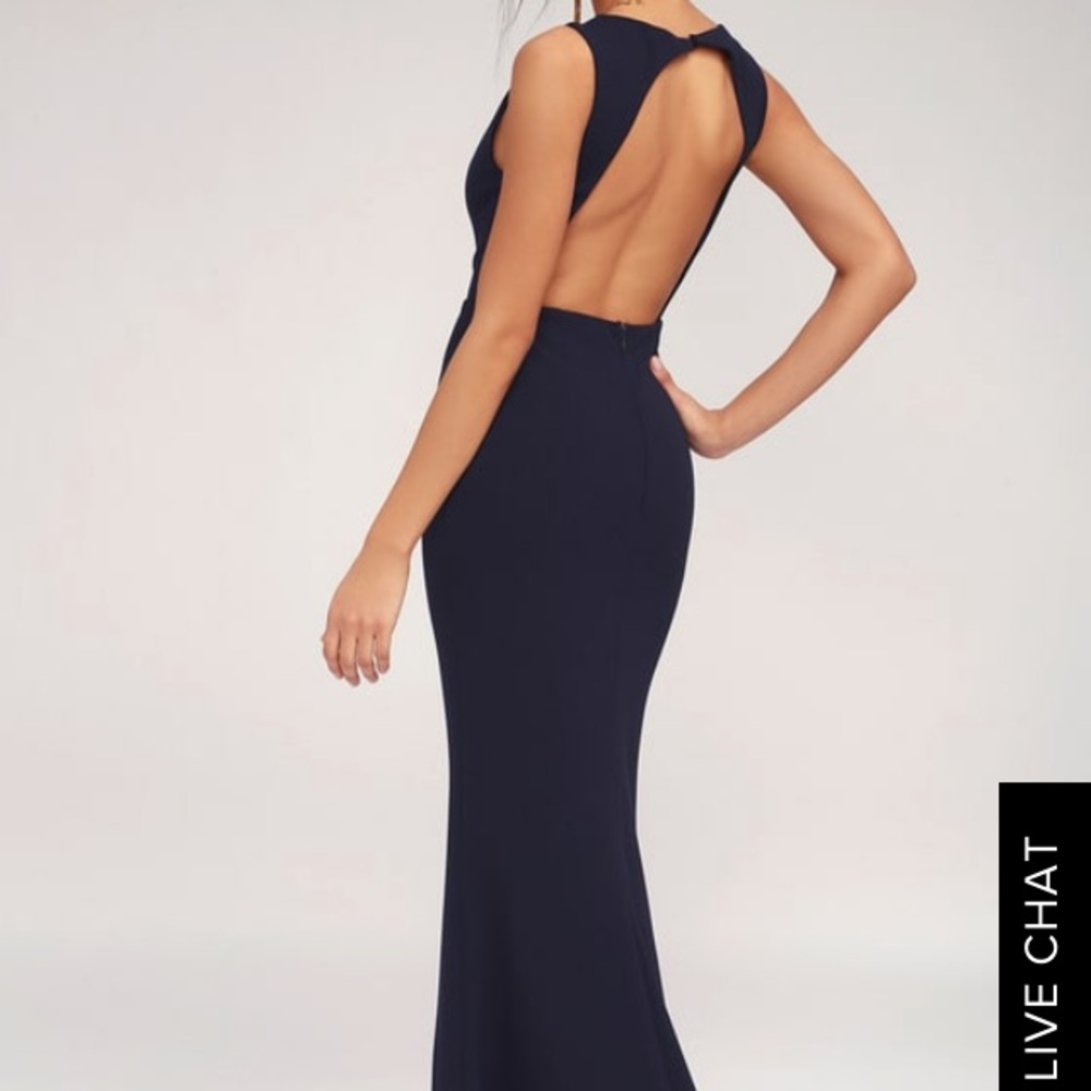 Lulus Mine Backless Dress